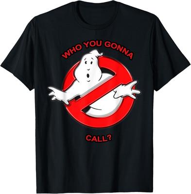 Pogromcy Duchów Do Kogo Zadzwonisz Logo T-Shirt 2