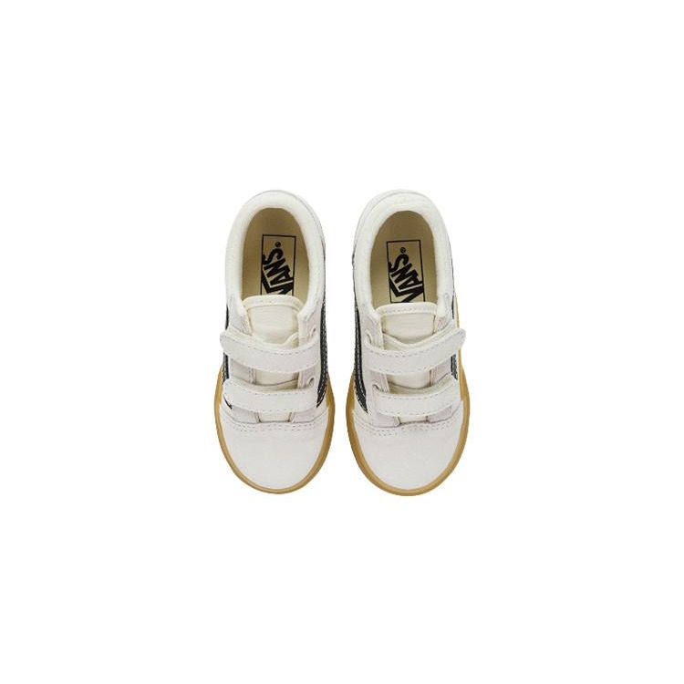 Vans Old Skool Versatile Rebound Low-Top Walking Shoes Baby Sneaker Off-White VN000D3YKIG