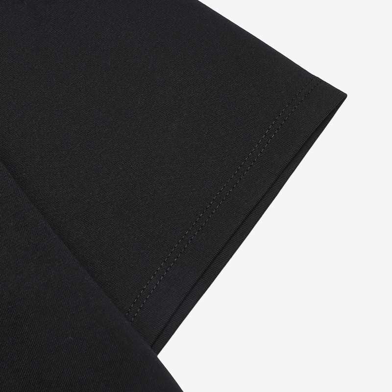 Fila White Soft Heart Master Fashion Versatile Casual Simple Comfortable T-Shirt Women Tops Black F11W513103FBK