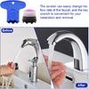 4Pcs(2 Set) M16.5 Faucet Aerator with Key Removal Wrench Tool, Bathroom Water Faucet Aerator Adapter Replacement Parts Water Flow Restrictor for