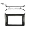 9 Inch Head Unit Panel Radio Dash Kit for Volkswagen 2014, Car Stereo Navigation Fascia Interior Upgrade with Mounting Brackets Screws, Center Console