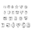 10x Irregular Shape Nail Charms Nail Rhinestones Clear Nail Crystal Gems Charms
