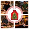 Christmas Chef Apron Waterproof Adjustable Bib Holiday Cooking Baking Apron for Men Women Family Bakers Kitchen Party Supplies