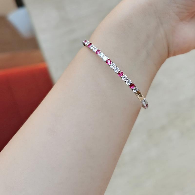 

Украшения Ретро Корейский Классический Микро-Инкрустированный Цветной Браслет