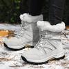 36-42 Snow Boots Women's Winter Cotton Shoes Thickened Warm Shoes Anti-cold Cotton Boots Hiking Shoes
