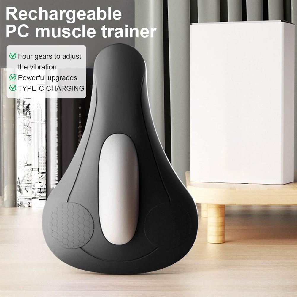 Beckenbodenmuskeltrainer USB-wiederaufladbar Beckenboden-Trainingsgerät Kegel Fitness Elektrischer Schließmuskeltrainer für Heim-Fitnessstudio Büro