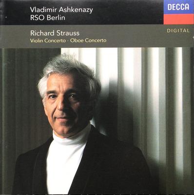 CD STRAUSS, BELKIN, ASHKENAZY; RSO BER - Strauss;Violin/Oboe Concert 4364152 Decca 1993 Germany Classical Used