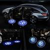 New 2PCS Car Welcome Light Door Logo Lamp For Volkswagen Golf MK4 MK6 MK7 Jetta Touareg Beetle Passat Polo Tiguan CC Access