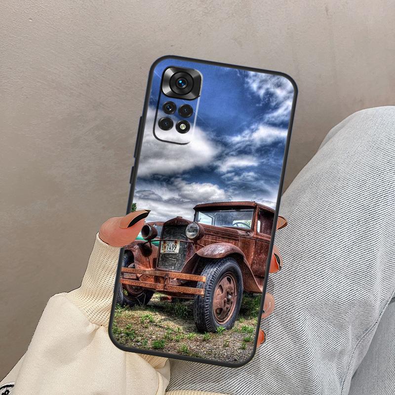 

Old Retro Tractors Car For Xiaomi Redmi Note 13 9 10 11 12 14 15 Pro Plus Case Cover For Redmi 14C 10C 12C 13C 15C Redmi Note 15 Pro 5G