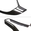 For Mercedes Benz B E CLA GLA GLK Class W246 W117 X204 X156 X204 Carbon Texture Car Steering Wheel Panel Frame Cover Trim