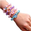 Seven-Color Glitter Bead Bracelet for Kids - Princess Cartoon Accessories