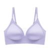 Women's Seamless Wire-Free V-Neck Mesh Bra - Comfortable and Soft Support Underwear