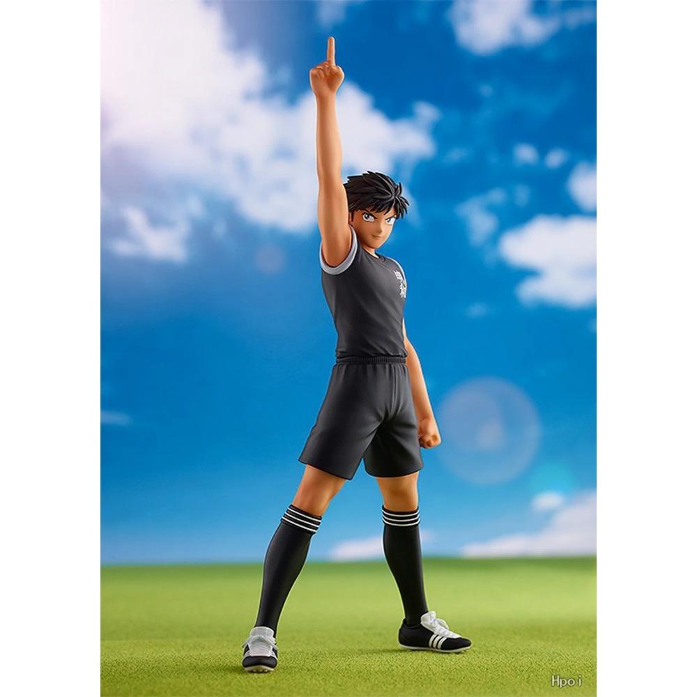 23CM Anime Captain Tsubasa Hyuuga Kojirou Figure Stand Poem Model Toys Dolls Aciton Figure Collection Desktop Ornament PVC