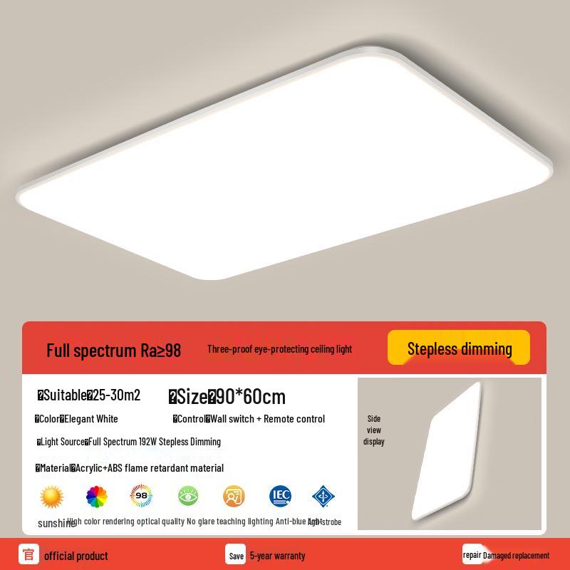 Round Waterproof LED Ceiling Light for Kitchen, Bathroom, Bedroom, Balcony, or Corridor