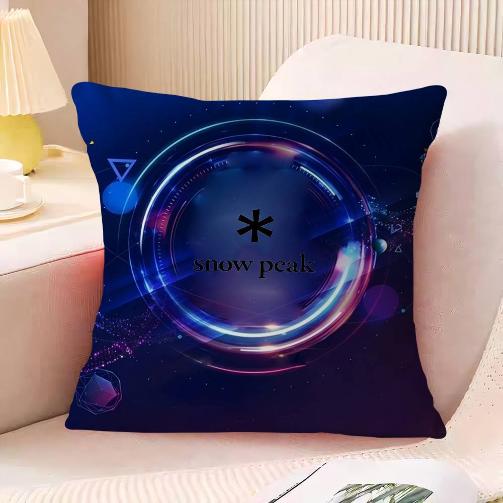 L-Luxurious S-snow P-peak Pillow Gifts Home Office Furnishings Bedroom Sofa Car Cushion Cover Case 45x45cm