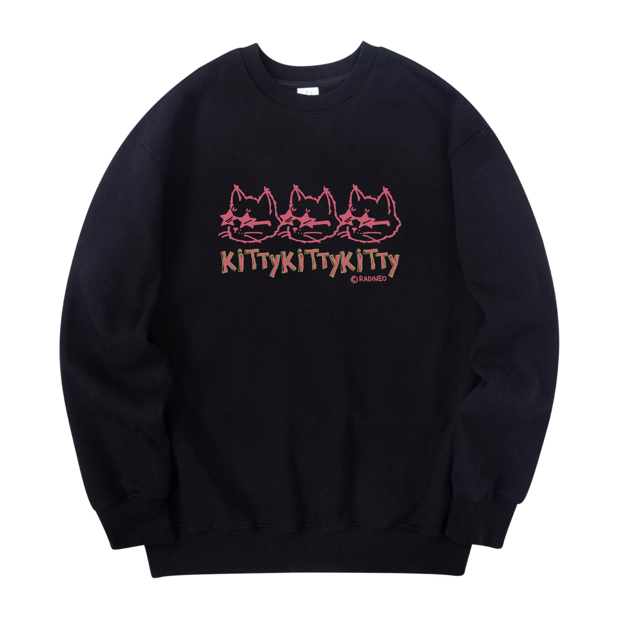 Свитшот Radineo Котята Черный Black (Black)/M