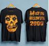 Misfits Band Happy Halloweenn Black T-Shirt 2 Sides Unisex All Size S-4XL