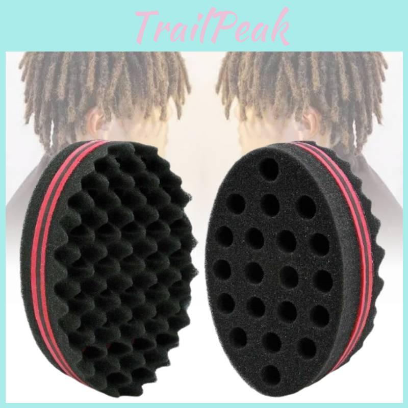 Multi-hole Oval Curling Sponge For Afro Curls Lightweight And Easy To Use