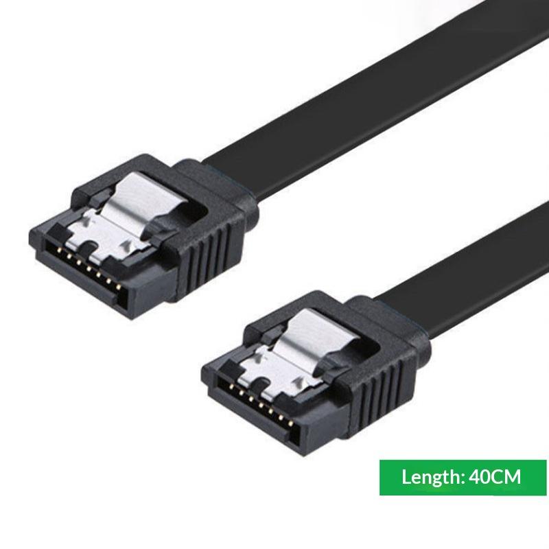 

0.4M 8-Core Sata Cable 7-Pin Ssd Data Cable Elbow With Aluminum Foil Spring 6Gb/S All Copper D1