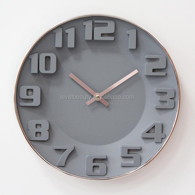 Creative Suppliers Contemporary Design Decorate Silent Modern Wall Clocks for Sale
