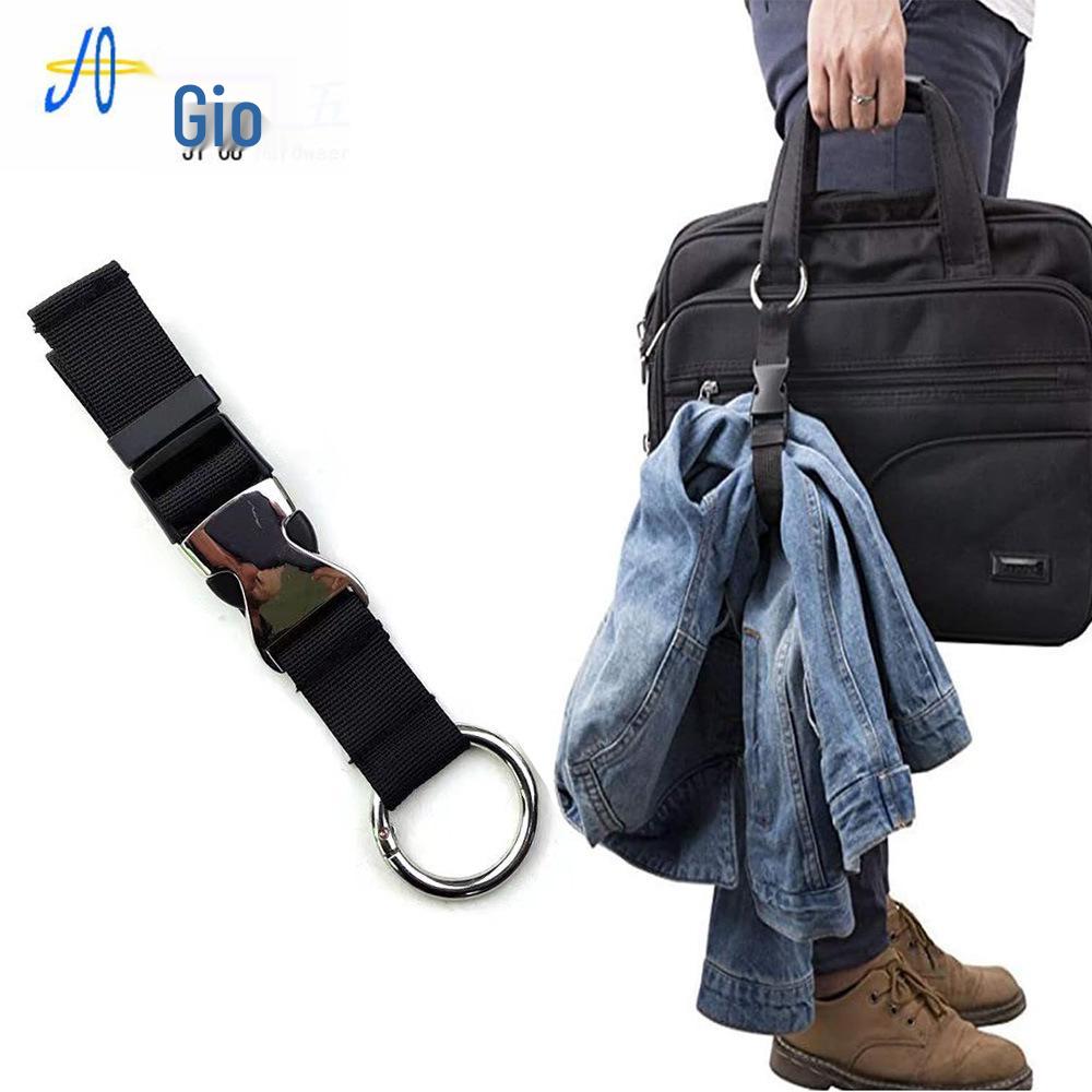 Anti-Theft Multi-Purpose Metal Hook Lanyard for Travel and Luggage Green