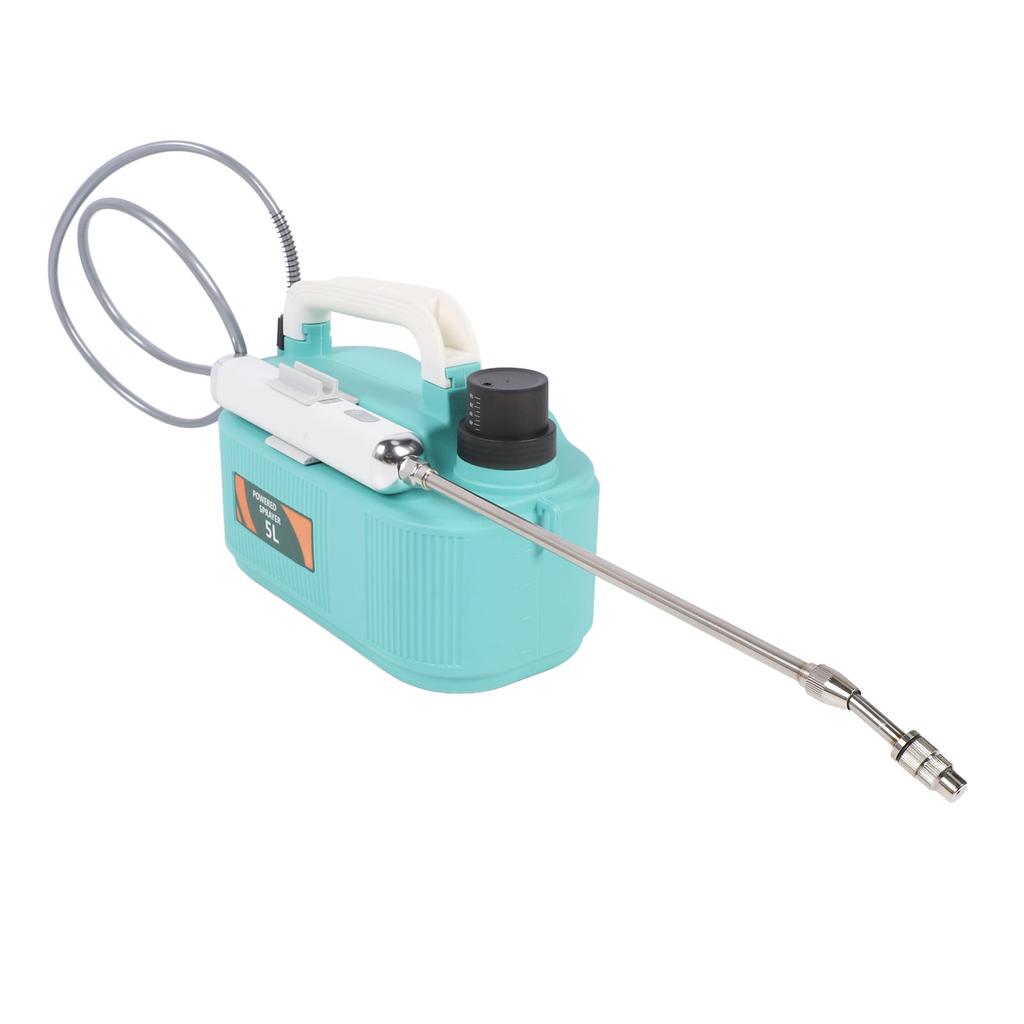 Electric Garden Sprayer 3.7V 5L 2000mAh Anti Leakage Battery Powered Sprayer with Telescope Wand