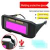 Selbstabdunkelnde Solar-Schweißbrille für Argonlichtbogen und UV-Schutz