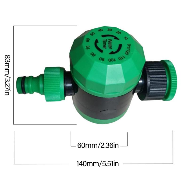 2 Hours Mechanical Water Timer Lawn Irrigation Controllers Garden Watering Timer Watering System Controller Enduring