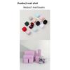 High-end rounded velvet jewelry box, jewelry ring box, pearl necklace and earrings box, bracelet jewelry packaging box