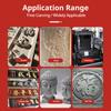5Pcs Diamond Saw Blade Set With Adapter Cutting Disc For Stone Cement Granite Slotted Grinding Wheel Angle Grinder Power Tools