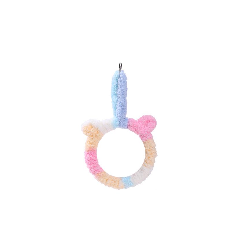 

Warm Bird Plush Swing Colorful Hanging Perch Climbing Toy for Parrots Budgie Parakeet Cockatiel Cockatoo Conure