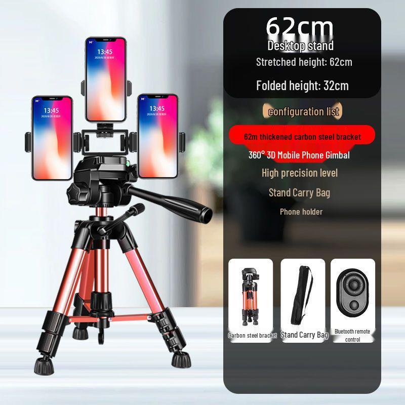 Portable Multifunctional Mini Tripod Stand for Live Streaming