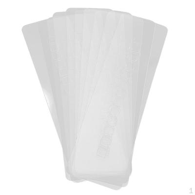 10PCS Heat Templates Shield Separator Pads Guards For Scalp Hair Bun Extension Processing Tool