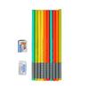 Doms Y1 + Super Dark HB/2 Graphite Pencil Box Pack of 20 Pieces, Triangular Grip Pencils for School, Writing & Drawing Use