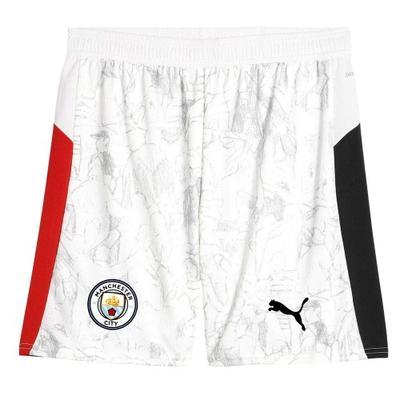Puma Pantalones Cortos de Fútbol Manchester City FC para Adultos Unisex