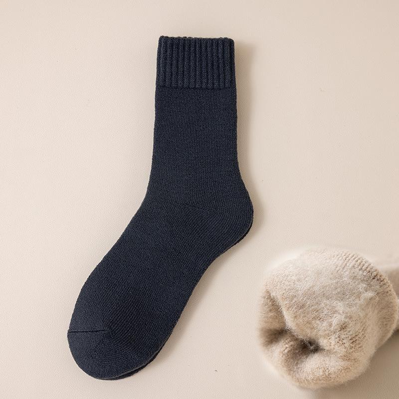 Woolen Socks for Men and Women In Winter, Thickened and Fleece for Warmth