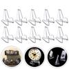 Clear Acrylic Coin Display Stand Holder Triangle Storage Small Easel Rack Capsule Support Multifunction for 10/20Pcs