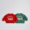 For Boys and Girls, New Year and Christmas Children's Clothing Creates Festive Atmosphere. Choose A Stylish Red Autumn and Winter Christmas Hoodie