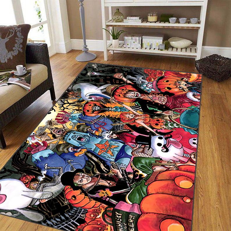 Japanese Anime Carpet for Living Room,Soft Flannel Rug for Bedroom ,Anti-Slip  BATHROOM Mat,  Baby Play Mat,large Aircraft Rug