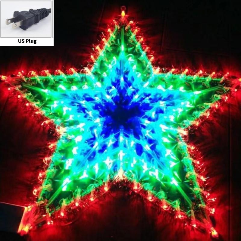 Sunflower Star Peacock Heart Shape Led Lantern String Lights With Colorful Decorative Shapes For Holiday Party Decor