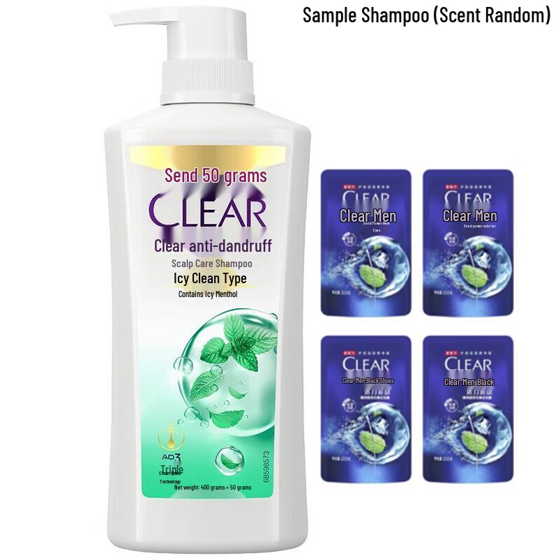 

Clear Ice Cool Anti-Dandruff Shampoo Set