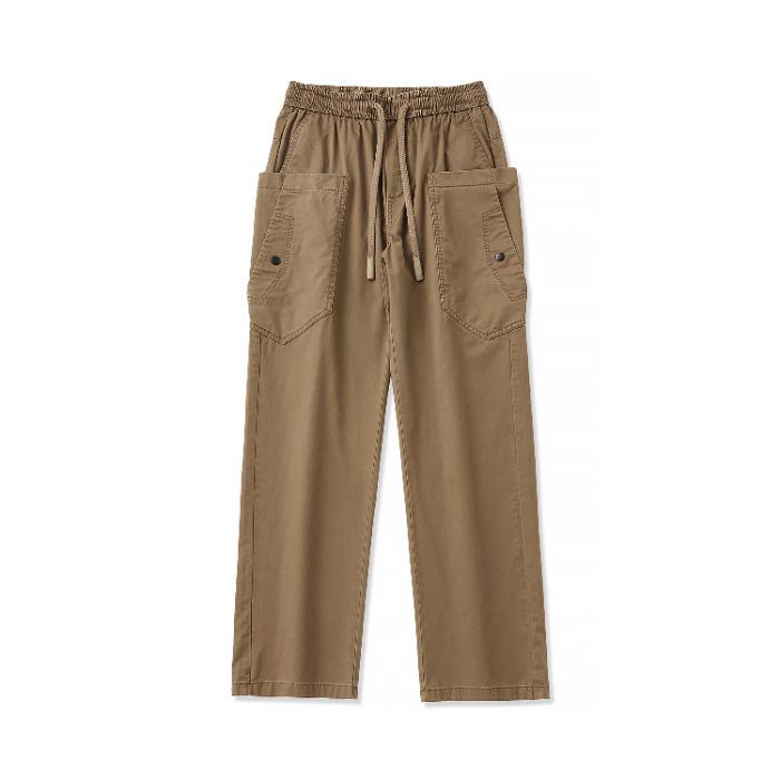 Spring new retro men's loose straight-leg pants American functional overalls casual pants men's trend