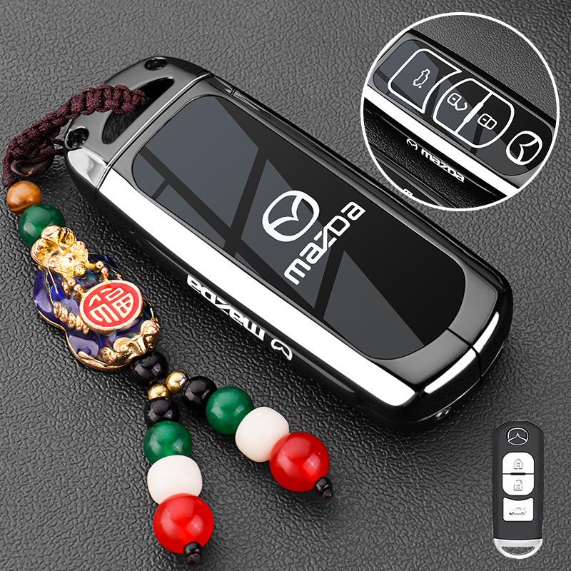 Compatible Key Cover for Mazda CX-5, CX-50, CX-4, CX-30, CX-8, and Atez 3 Angkesaila