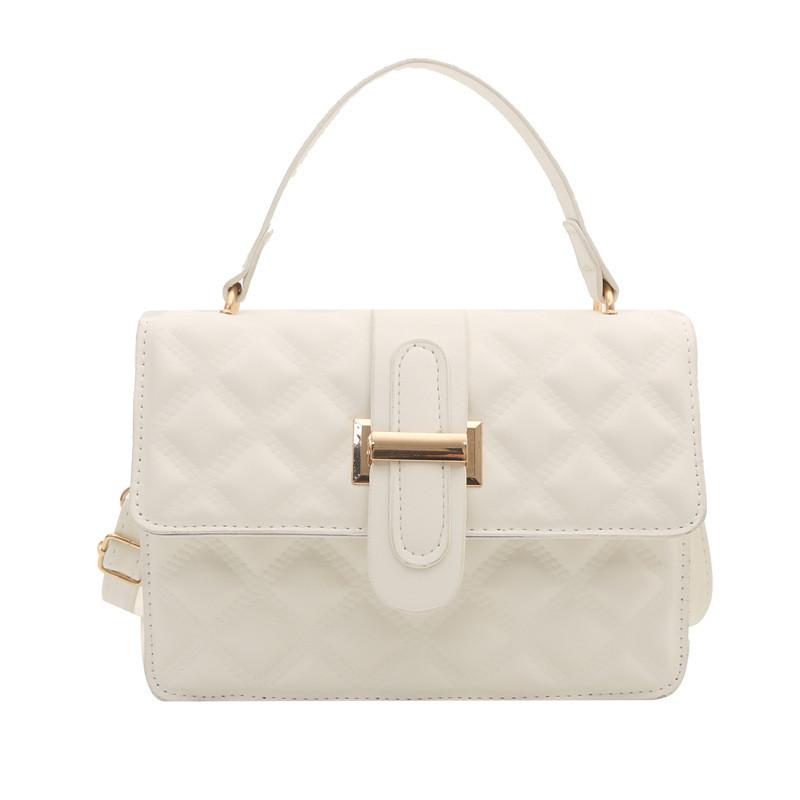 Stylish 2024 Spring Minimalist Small Square Bag Chic Quilted Design For Women