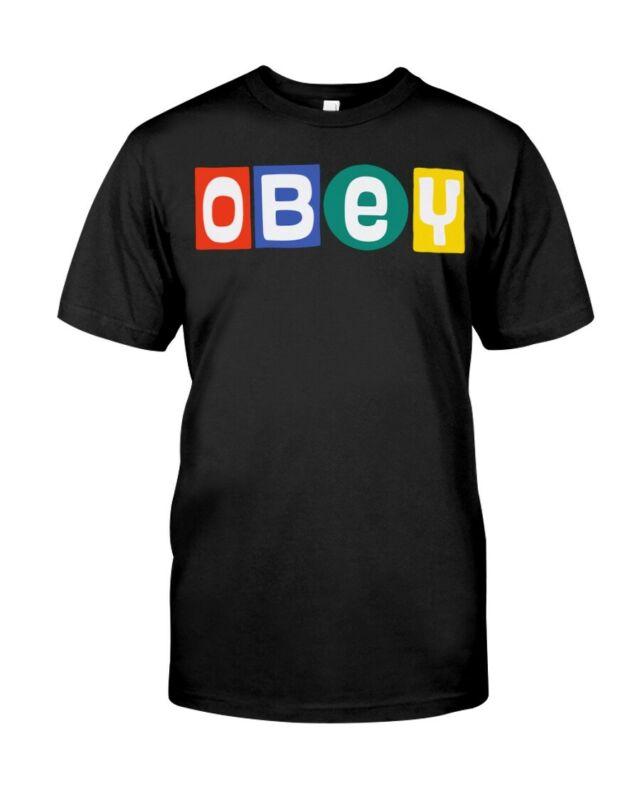 Obey Big Short Funny Gift T-Shirt Black 