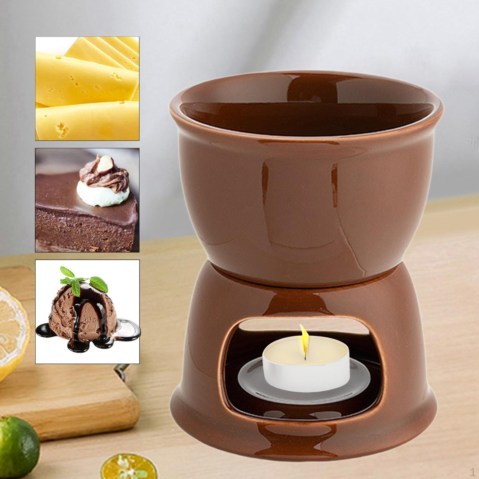 

Керамический плавильный котел для шоколадного и сырного фондю-набора для вечеринок
