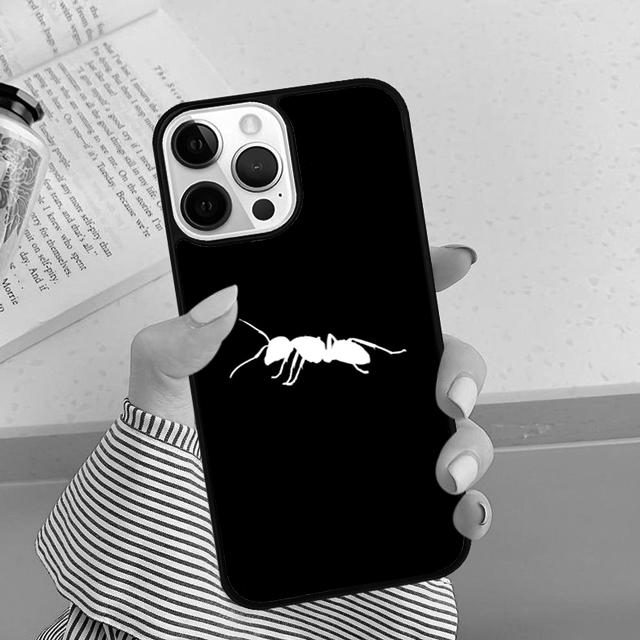 Creepy Ant Insects Scary phone Case Cover For iPhone 16 15 14 Plus XR XS apple 16 11 12 13 mini Pro Max coque