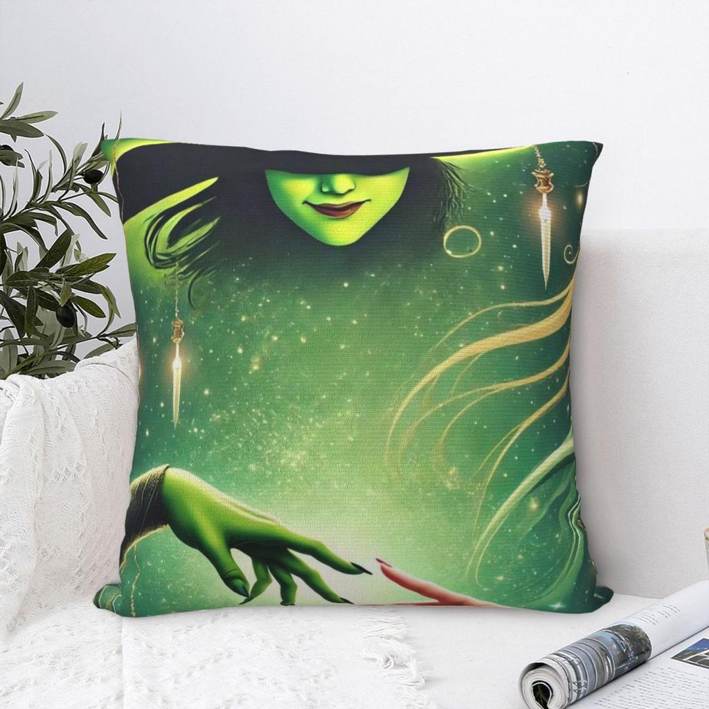 Wicked Musical Pillow Cover Square Pillow Case Cushion Cover Fashion Printed Pillowcases For Sofa Car Home Decor