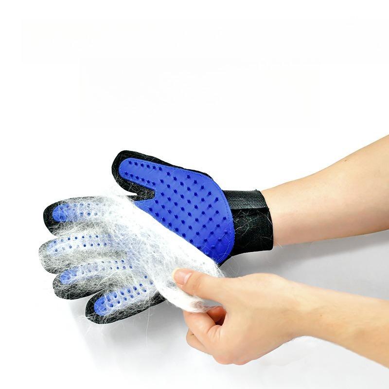 Cat Grooming Glove Pet Glove Cat Hair Deshedding Brush Gloves Dog Comb for Cats Bath Hair Remover Clean Massage Brush for Animal