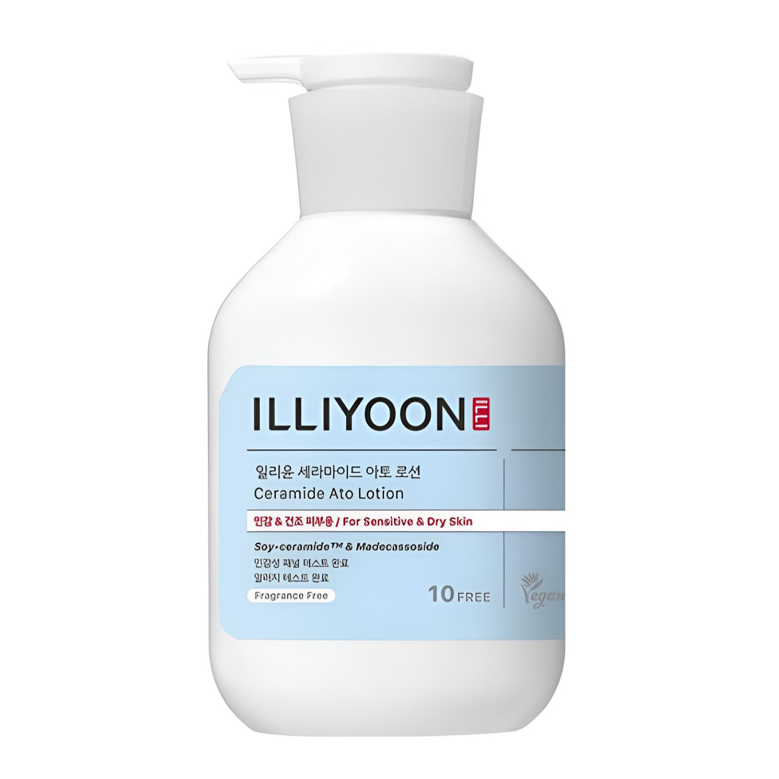 ILLIYOON Ceramide Ato Lotion Fragrance Free Moisturizing Barrier Care 508ml